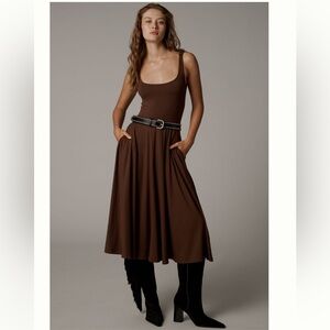 Reformation Rou Knit Midi Dress NWT